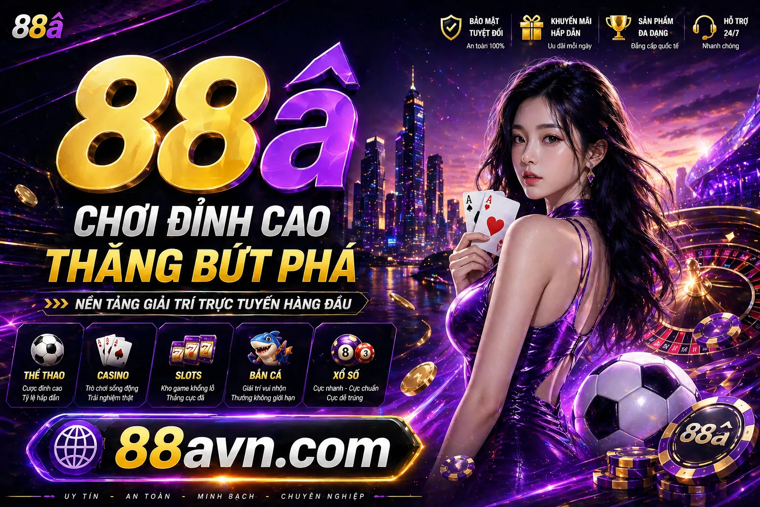 Giao diện đăng nhập an toàn của ao88 nhà cái